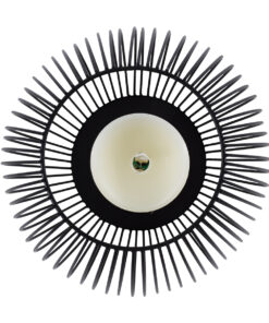 GloboStar® CANDLE 76497 Διακοσμητικό Realistic Κερί με LED Εφέ Κινούμενης Φλόγας - Μπαταρίας 2 x AA (Δεν Συμπεριλαμβάνονται) & Ασύρματο Χειριστήριο IR Θερμό Λευκό 2700K Dimmable Μαύρο Φ19 x Υ24cm 10 76497 4