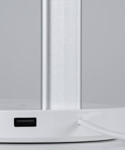 GloboStar® 76531 Επιτραπέζιο Φωτιστικό Πορτατίφ LED 5W 500lm 180° DC 5V IP20 CCT Θερμό Λευκό 2700K - Φυσικό Λευκό 4500K - Ψυχρό Λευκό 6000K Dimmable Λευκό Αλουμίνιο - Μ25 x Π10.5 x Υ35.5cm - 2 Xρόνια Εγγύηση 25 76531 10