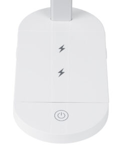 GloboStar® 76531 Επιτραπέζιο Φωτιστικό Πορτατίφ LED 5W 500lm 180° DC 5V IP20 CCT Θερμό Λευκό 2700K - Φυσικό Λευκό 4500K - Ψυχρό Λευκό 6000K Dimmable Λευκό Αλουμίνιο - Μ25 x Π10.5 x Υ35.5cm - 2 Xρόνια Εγγύηση 21 76531 6