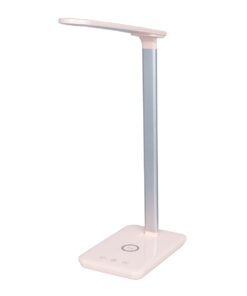 Alternative view of GLOBOSTAR® ONO 76532 Μοντέρνο Επιτραπέζιο Φωτιστικό Γραφείου με Ασύρματη Φόρτιση 10W 2A LED 3.5W 350lm 120° DC 5V με USB-C IP20 Ρυθμιζόμενο Λευκό CCT με Αφή 2700K/4500K/6000K Dimmable - Sanan SMD Chip - Μαύρο - Μ18 x Π12 x Υ36cm - 2 Χρόνια Εγγύηση