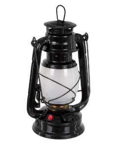 Alternative view of GloboStar® 76546 Επιτραπέζιο Φωτιστικό Πορτατίφ LED 10W 500lm 360° με Μπαταρίες (Περιλαμβάνονται) IP20 Ultra Θερμό Λευκό 1800K Μαύρο Μέταλλο - Μ15 x Π11.5 x Υ23.5cm - 2 Xρόνια Εγγύηση