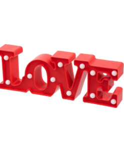 Alternative view of GloboStar® 76548 Επιτραπέζιο Φωτιστικό Πορτατίφ LED 2W -lm 180° με Μπαταρίες (Δεν Περιλαμβάνονται) IP20 Θερμό Λευκό 2700K Κόκκινο Πλαστικό - Μ30 x Π10.7 x Υ4cm - 2 Xρόνια Εγγύηση