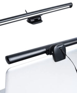 GloboStar® 76552 E-READING LIGHT Φωτιστικό Οθόνης με Χειριστήριο LED 5W 565lm 120° DC 5V IP20 CCT Θερμό Λευκό 2700K - Φυσικό Λευκό 4500K - Ψυχρό Λευκό 6000K Dimmable Μαύρο Πλαστικό Μ26 x Π4.5 x Υ4.5cm - 2 Xρόνια Εγγύηση 29 76552 11