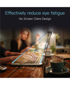 GloboStar® 76552 E-READING LIGHT Φωτιστικό Οθόνης με Χειριστήριο LED 5W 565lm 120° DC 5V IP20 CCT Θερμό Λευκό 2700K - Φυσικό Λευκό 4500K - Ψυχρό Λευκό 6000K Dimmable Μαύρο Πλαστικό Μ26 x Π4.5 x Υ4.5cm - 2 Xρόνια Εγγύηση 34 76552 16