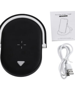 GloboStar® ECLIPSE 76558 Επιτραπέζιο Φωτιστικό Πορτατίφ LED 1.5W 1200lm 180° AC 220-240V IP20 Φυσικό Λευκό 4500K Dimmable Μαύρο Πλαστικό - Μ17 x Π13 x Υ10cm - 2 Xρόνια Εγγύηση 23 76558 10