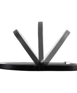 GloboStar® ECLIPSE 76558 Επιτραπέζιο Φωτιστικό Πορτατίφ LED 1.5W 1200lm 180° AC 220-240V IP20 Φυσικό Λευκό 4500K Dimmable Μαύρο Πλαστικό - Μ17 x Π13 x Υ10cm - 2 Xρόνια Εγγύηση 18 76558 5