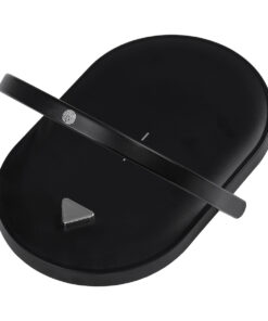 GloboStar® ECLIPSE 76558 Επιτραπέζιο Φωτιστικό Πορτατίφ LED 1.5W 1200lm 180° AC 220-240V IP20 Φυσικό Λευκό 4500K Dimmable Μαύρο Πλαστικό - Μ17 x Π13 x Υ10cm - 2 Xρόνια Εγγύηση 19 76558 6