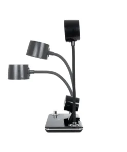 5W Bluetooth Ηχείο & Ψηφιακό Ρολόι LED 3W 300lm 120° DC 5V με USB-C IP20 Ρυθμιζόμενο Λευκό CCT με Αφή 2700K/4500K/6000K Dimmable - Sanan SMD Chip - Μαύρο - Μ13 x Π25 x Υ43cm - 2 Χρόνια Εγγύηση