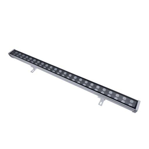 GloboStar® GLOBOSTAR® WASHER-MOZA 05109 Μπάρα Φωτισμού Wall Washer LED 48W 6720lm 10-30° DC 24V Αδιάβροχο IP66 Θερμό Λευκό 2700K Dimmable - Γκρι Ανθρακί - Μ100 x Π6.5 x Υ6.6cm - 3 Χρόνια Εγγύηση