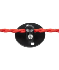 Alternative view of GLOBOSTAR® CABLEBASE 77560 Μεταλλικό Στήριγμα Καλωδίου για Φωτιστικά - Μαύρο - Μ4.5 x Π4.5 x Υ2cm