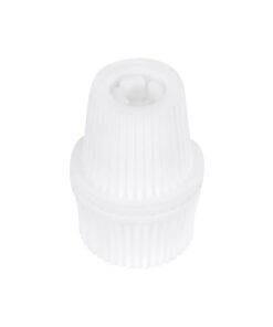 Alternative view of GloboStar® DIY 77563 Επιτοίχιος Στυπιοθλίπτης - Στήριγμα Καλωδίου Φωτιστικού - Φ1.6 x Υ2.3cm - Λευκό - Πλαστικό - 5 Χρόνια Εγγύηση