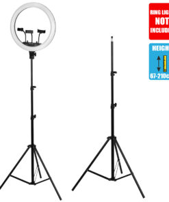 GloboStar® GloboStar® 75807 Professional Floor Tripod - Επαγγελματικό Επιδαπέδιο Τρίποδο για Ring Light LED