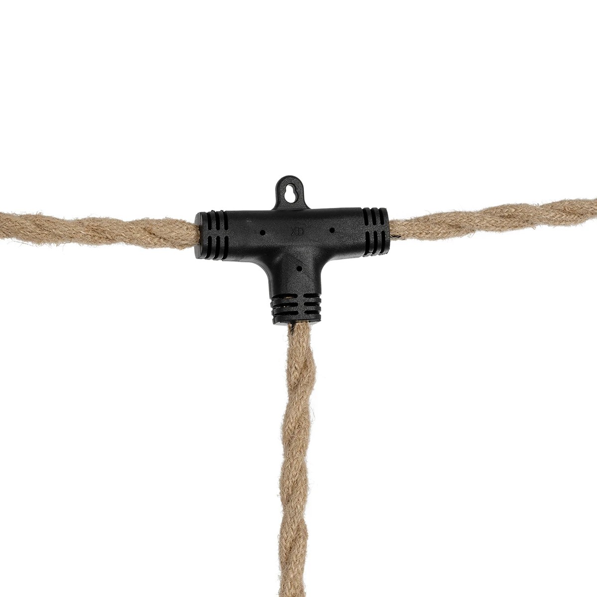 GLOBOSTAR® WHIP 77676 Μοντέρνο DIY Φωτιστικό με Υφασμάτινο Καλώδιο, Ντουί 3 x E27, Διακόπτη On/Off & Πρίζα AC 220-240V IP20 - Μπεζ & Μαύρο - Μ650 x Π5.5 x Υ100cm 4 GLOBOSTAR® WHIP 77676 Μοντέρνο DIY Φωτιστικό με Υφασμάτινο Καλώδιο, Ντουί 3 x E27, Διακόπτη On/Off & Πρίζα AC 220-240V IP20 - Μπεζ & Μαύρο - Μ650 x Π5.5 x Υ100cm - Image 3