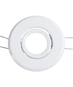 Alternative view of GloboStar® DELTA 77800 Χωνευτό Κινούμενο Στρόγγυλο Σποτ Οροφής για Λάμπα MR11 με Βάση GU5.3 ή GU10 - IP20 - Μεταλλικό - Φ70 x Υ21mm - Λευκό - 5 Χρόνια Εγγύηση