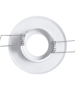 GloboStar® DELTA 77800 Χωνευτό Κινούμενο Στρόγγυλο Σποτ Οροφής για Λάμπα MR11 με Βάση GU5.3 ή GU10 - IP20 - Μεταλλικό - Φ70 x Υ21mm - Λευκό - 5 Χρόνια Εγγύηση 13 77800 4