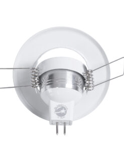 GloboStar® DELTA 77800 Χωνευτό Κινούμενο Στρόγγυλο Σποτ Οροφής για Λάμπα MR11 με Βάση GU5.3 ή GU10 - IP20 - Μεταλλικό - Φ70 x Υ21mm - Λευκό - 5 Χρόνια Εγγύηση 15 77800 6