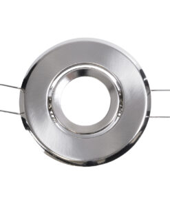 Alternative view of GLOBOSTAR® RAFY 77802 Χωνευτή Κινούμενη Βάση για Σποτ MR11 με Ντουί GU10/GU5.3 IP20 - Νίκελ Χρώμιο - Μ7 x Π7 x Υ2.1cm / Q5cm