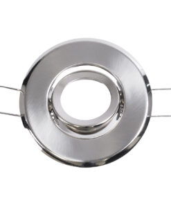 GLOBOSTAR® RAFY 77802 Χωνευτή Κινούμενη Βάση για Σποτ MR11 με Ντουί GU10/GU5.3 IP20 - Νίκελ Χρώμιο - Μ7 x Π7 x Υ2.1cm / Q5cm 11 77802 3