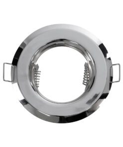 Alternative view of GLOBOSTAR® RAFY 77810 Χωνευτή Βάση για Σποτ MR16 με Ντουί GU10/GU5.3 IP20 - Νίκελ Χρώμιο - Μ8.3 x Π8.3 x Υ3.1cm / Q6cm