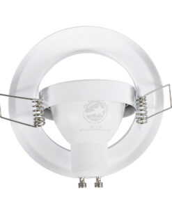 GLOBOSTAR® RAFY 77814 Χωνευτή Κινούμενη Βάση για Σποτ MR16 με Ντουί GU10/GU5.3 IP20 - Λευκό - Μ9.2 x Π9.2 x Υ3.1cm / Q7cm 15 77814 6