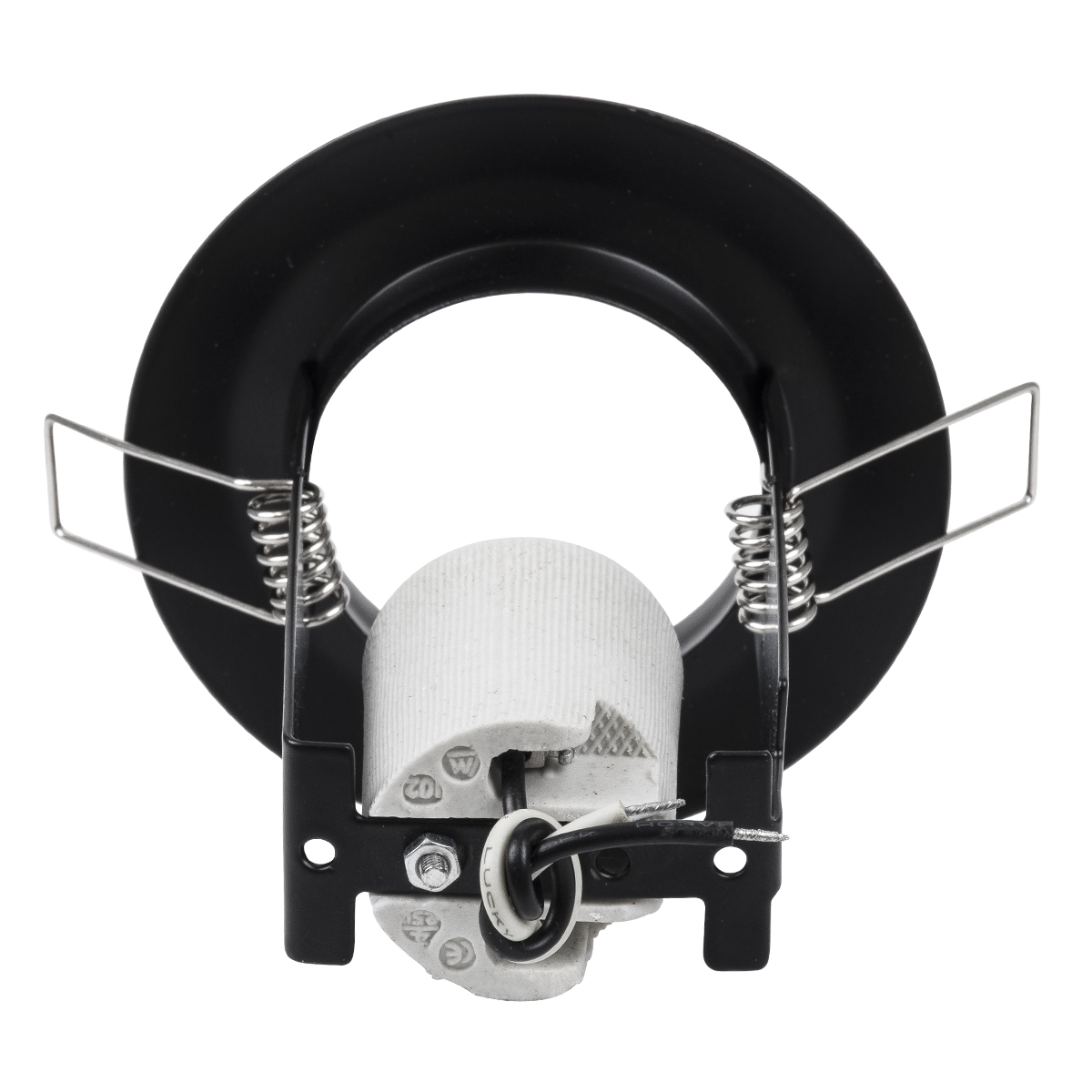 GloboStar® ALIBA 77841 Χωνευτή Στρογγυλή Μεταλλική Βάση Μπετού για Λάμπα R50 με Ντουί E14 AC 220-240V IP20 Φ9.2 x Υ9.5cm - Μαύρη - 5 Years Warranty 6 GloboStar® ALIBA 77841 Χωνευτή Στρογγυλή Μεταλλική Βάση Μπετού για Λάμπα R50 με Ντουί E14 AC 220-240V IP20 Φ9.2 x Υ9.5cm - Μαύρη - 5 Years Warranty - Image 4