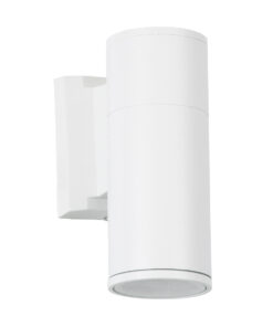 Alternative view of GLOBOSTAR® WALLY 77870 Μοντέρνο Φωτιστικό Τοίχου - Απλίκα με Ντουί 1 x GU10 AC 220-240V Αδιάβροχο IP65 - Λευκό Ματ - Μ6.4 x Π11 x Υ17cm