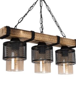 Μαύρο & Μελί - Μ50 x Π12 x Υ21cm