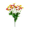 GloboStar® GloboStar® Artificial Garden MARGARET BOUQUET 78207 Τεχνητό Διακοσμητικό Μπουκέτο με Μαργαρίτες M20 x Π20 x Υ35cm