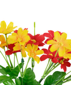 Alternative view of GloboStar® Artificial Garden MARGARET BOUQUET 78207 Τεχνητό Διακοσμητικό Μπουκέτο με Μαργαρίτες M20 x Π20 x Υ35cm