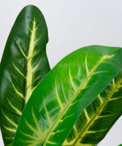 GloboStar® GloboStar® BUMP CANE 78227 Τεχνητό Φυτό Βουβόχορτο - Μπουκέτο Διακοσμητικών Φυτών - Κλαδιών με Φύλλωμα Πράσινο Υ36cm