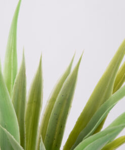 GloboStar® GloboStar® IRIS 78234 Τεχνητό Φυτό Ίριδα - Μπουκέτο Διακοσμητικών Φυτών - Κλαδιών με Φύλλωμα Πράσινο Υ33cm