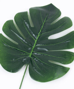 GloboStar® GloboStar® MONSTERA BIG 78238 Τεχνητό Φυτό Μονστέρα Μεγάλη - Μπουκέτο Διακοσμητικών Φυτών - Κλαδιών με Φύλλωμα Πράσινο Υ68cm