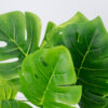 GloboStar® GloboStar® MONSTERA MEDIUM 78261 Τεχνητό Φυτό Μονστέρα Μεσ. - Μπουκέτο Διακοσμητικών Φυτών - Κλαδιών με Φύλλωμα Πράσινο Υ33cm