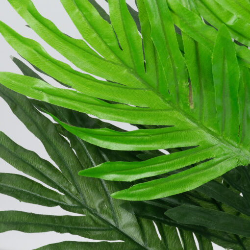 GloboStar® GloboStar® SMALL PALM 78263 Τεχνητό Φυτό Φοίνικας Μικρός - Μπουκέτο Διακοσμητικών Φυτών - Κλαδιών με Φύλλωμα Πράσινο Υ50cm
