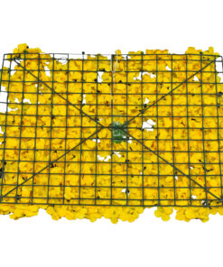 GloboStar® 78317 Συνθετικό Πάνελ Λουλουδιών - Κάθετος Κήπος Ορτανσία Κίτρινο Μ60 x Υ40 x Π5cm 7 78317 3
