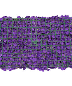 GloboStar® 78326 Συνθετικό Πάνελ Λουλουδιών - Κάθετος Κήπος Ορτανσία Μωβ Μ60 x Υ40 x Π5cm 7 78326 3