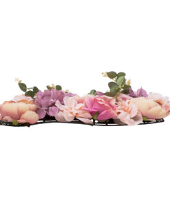 Alternative view of GloboStar® Artificial Garden ROSES STORY PINK 78337 Τεχνητό Διακοσμητικό Πάνελ Λουλουδιών - Κάθετος Κήπος σύνθεση Αμβροσία Μ60 x Π40 x Υ6cm