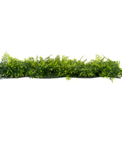 Alternative view of GloboStar® 78405 Artificial - Συνθετικό Τεχνητό Διακοσμητικό Πάνελ Φυλλωσιάς - Κάθετος Κήπος Νάνος Φτέρη - Νάνος Κισσός - Δανάη Πράσινο Μ60 x Υ40 x Π8cm