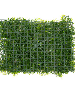 GloboStar® 78405 Artificial - Συνθετικό Τεχνητό Διακοσμητικό Πάνελ Φυλλωσιάς - Κάθετος Κήπος Νάνος Φτέρη - Νάνος Κισσός - Δανάη Πράσινο Μ60 x Υ40 x Π8cm 6 78405 3