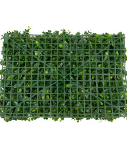 GloboStar® 78406 Artificial - Συνθετικό Τεχνητό Διακοσμητικό Πάνελ Φυλλωσιάς - Κάθετος Κήπος Τριφύλλι - Νάνος Δάφνη - Περεσκία Πράσινο Μ60 x Υ40 x Π8cm 6 78406 3