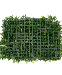 GLOBOSTAR® FERN 78407 Τεχνητό Πάνελ Φυλλωσιάς / Κάθετος Κήπος Ίληξ, Νάνος Φτέρη, Κοράλι & Κουφέα - Πράσινο - Μ60 x Π10 x Υ40cm 7 78407 3