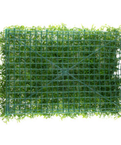 GloboStar® 78424 Artificial - Συνθετικό Τεχνητό Διακοσμητικό Πάνελ Φυλλωσιάς - Κάθετος Κήπος Γιασεμί - Πράσινο Μ60 x Υ40 x Π5cm 7 78424 3