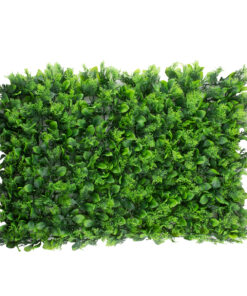 GloboStar® GloboStar® 78426 Artificial - Συνθετικό Τεχνητό Διακοσμητικό Πάνελ Φυλλωσιάς - Κάθετος Κήπος Λέιλαντ - Πράσινο Μ60 x Υ40 x Π9cm