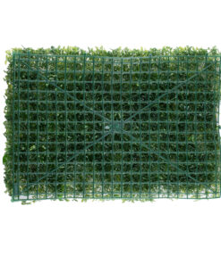 GloboStar® 78429 Artificial - Συνθετικό Τεχνητό Διακοσμητικό Πάνελ Φυλλωσιάς - Κάθετος Κήπος Πυξάρι - Φτέρη - Πόλκα - Λευκό - Κίτρινο - Κόκκινο - Μωβ Μ60 x Υ40 x Π7cm 7 78429 3