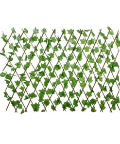GloboStar® GloboStar® Artificial Garden IVY 78497 Πτυσσόμενη Πέργκολα Τεχνητής Φυλλωσιάς - Κάθετος Κήπος Σύνθεση Κισσός Μ110 x Π10 x Υ120cm (min) Μ310 x Π10 x Υ45cm (max)