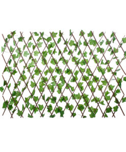 Alternative view of GloboStar® Artificial Garden IVY 78497 Πτυσσόμενη Πέργκολα Τεχνητής Φυλλωσιάς - Κάθετος Κήπος Σύνθεση Κισσός Μ110 x Π10 x Υ120cm (min) Μ310 x Π10 x Υ45cm (max)