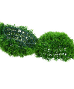 Alternative view of GloboStar® 78508 Artificial - Συνθετικό Τεχνητό Διακοσμητικό Φυτό Θάμνος Γρασίδι Πράσινο Φ23cm