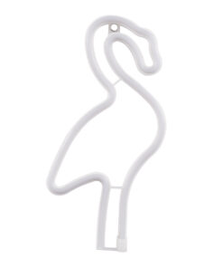 Alternative view of GloboStar® 78573 Φωτιστικό Ταμπέλα Φωτεινή Επιγραφή NEON LED Σήμανσης FLAMINGO 5W με Καλώδιο Τροφοδοσίας USB - Μπαταρίας 3xAAA (Δεν Περιλαμβάνονται) - Ροζ