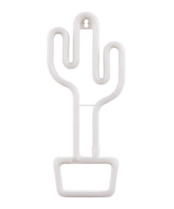 Alternative view of GloboStar® 78574 Φωτιστικό Ταμπέλα Φωτεινή Επιγραφή NEON LED Σήμανσης CACTUS 5W με Καλώδιο Τροφοδοσίας USB - Μπαταρίας 3xAAA (Δεν Περιλαμβάνονται) - Πράσινο - Κίτρινο