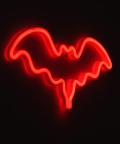 GloboStar® 78579 Φωτιστικό Ταμπέλα Φωτεινή Επιγραφή NEON LED Σήμανσης BATMAN 5W με Καλώδιο Τροφοδοσίας USB - Μπαταρίας 3xAAA (Δεν Περιλαμβάνονται) - Κόκκινο 11 78579 5